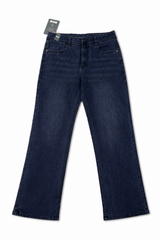 Women's Dark Blue Wide Leg Jeans