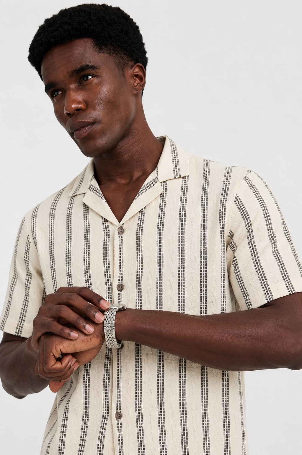 Coastal Stripe Resort Shirt