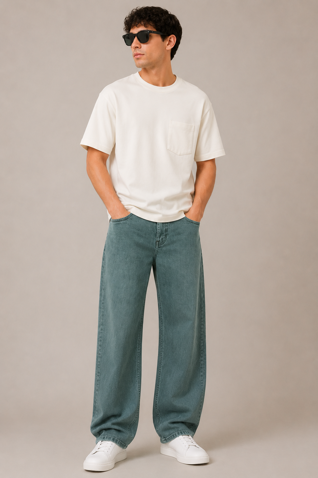 Vintage Earth-Tone Cargo Pants – Classic Everyday Style