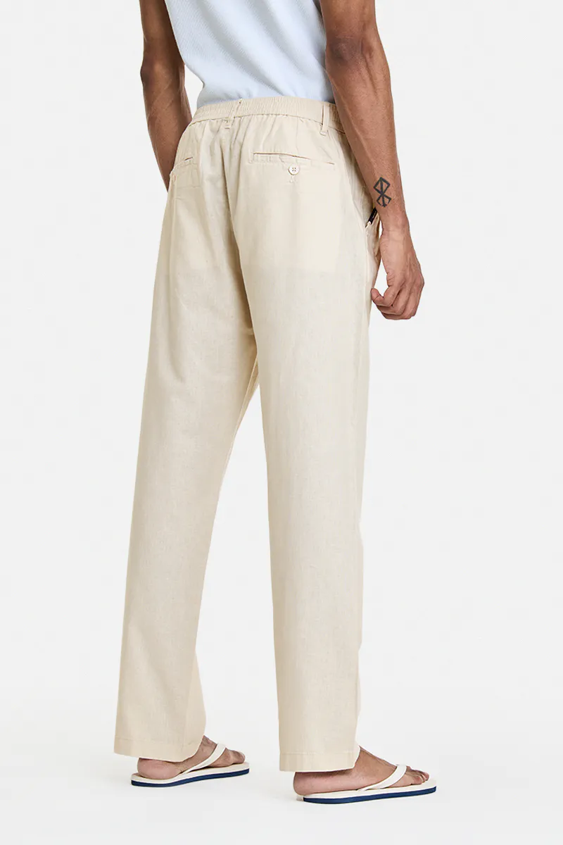 Men’s Off-White Relaxed Fit Corduroy Trousers