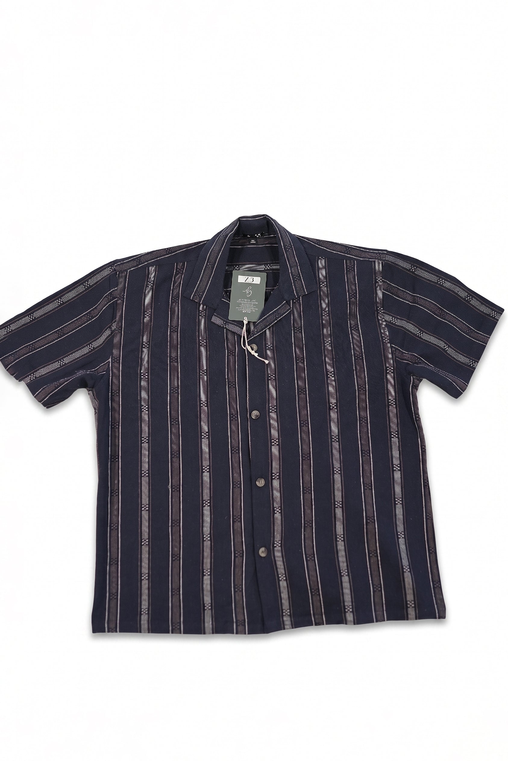 Midnight Stripe Resort Shirt