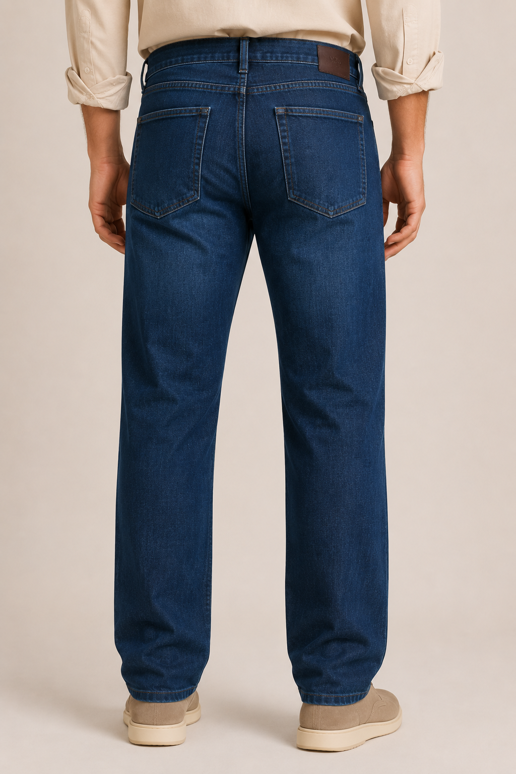 Unisex Classic Indigo Denim Jeans