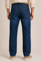 Unisex Classic Indigo Denim Jeans