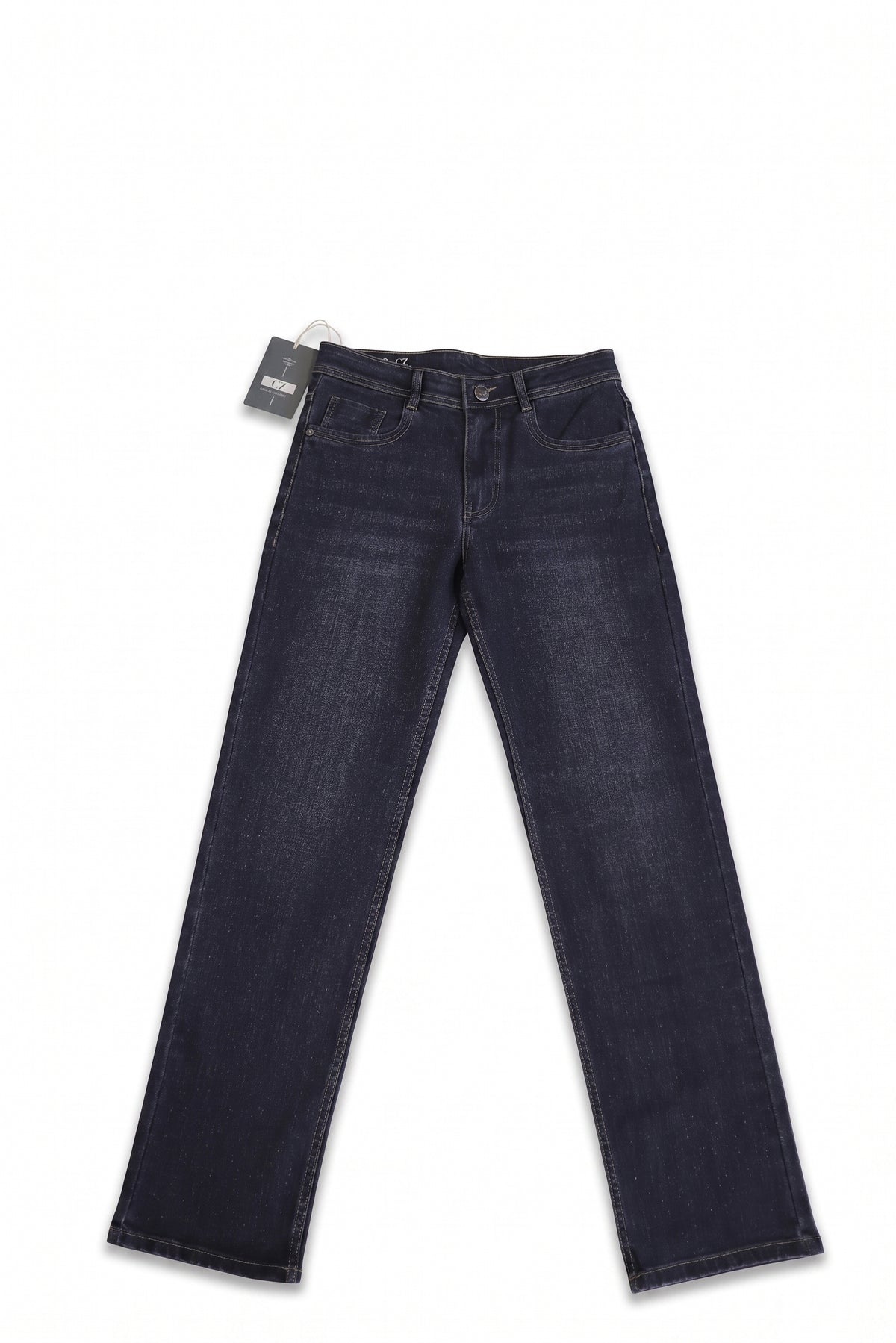 Dark Indigo Straight Fit Denim Jeans