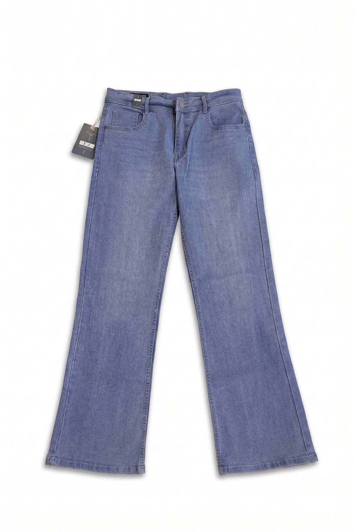 Light Wash Wide Leg Denim Jeans