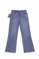 Light Wash Wide Leg Denim Jeans