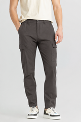 Charcoal Grey Utility Cargo Pants
