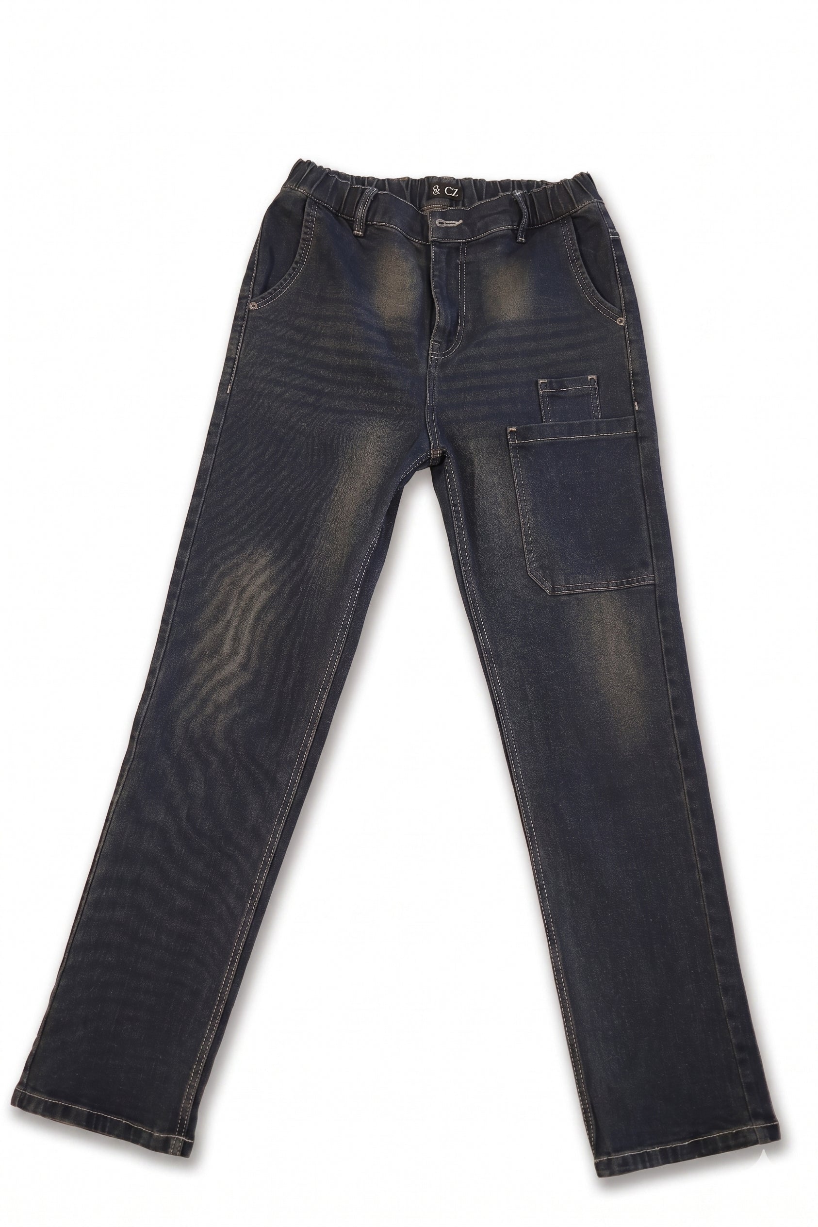 UtilityFlex Dark Wash Denim Jogger Jeans