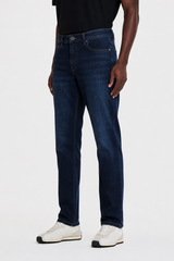 Men's Classic Dark Wash Straight Fit Jeans