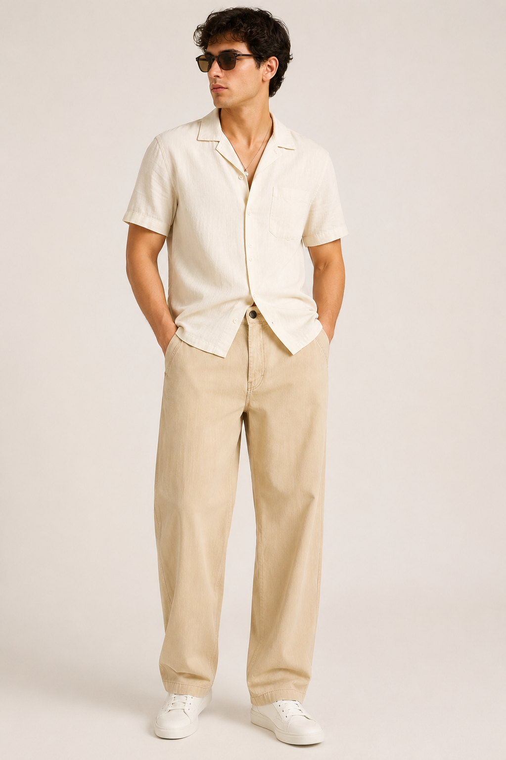Men's Solid Casual & Formal Pants