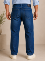 Everyday Mid-Blue Denim Jeans – Unisex