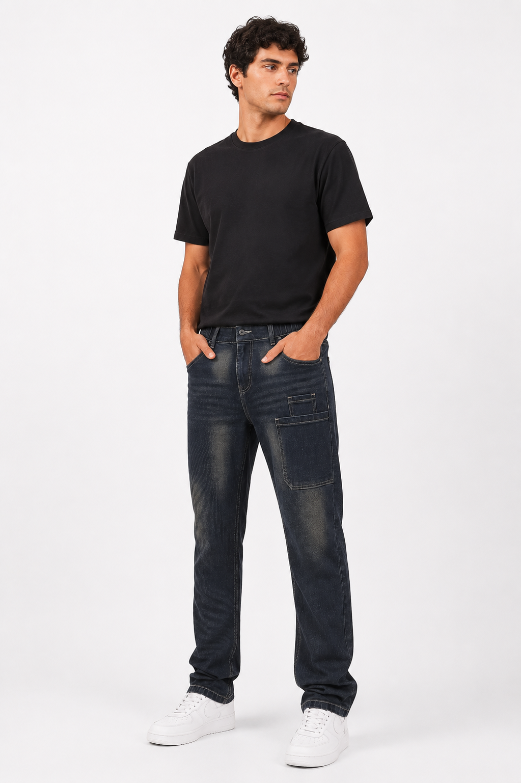 UtilityFlex Dark Wash Denim Jogger Jeans