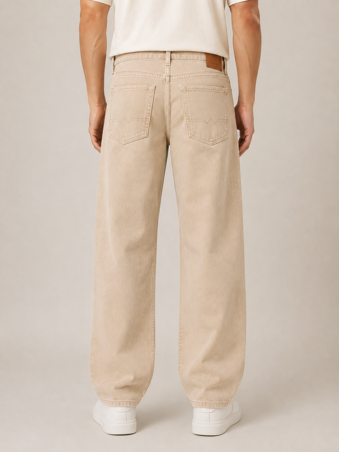 Vintage Earth-Tone Cargo Pants – Classic Everyday Style