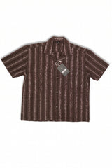 Cocoa Stripe Resort Shirt