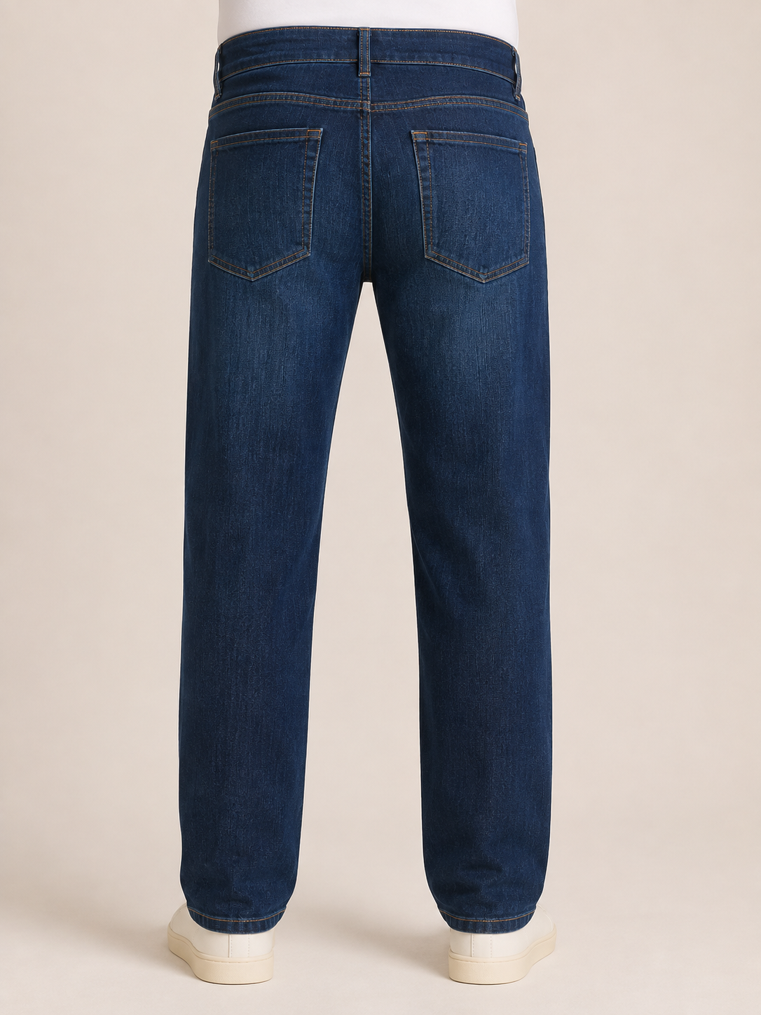 Unisex Classic Dark Blue Jeans