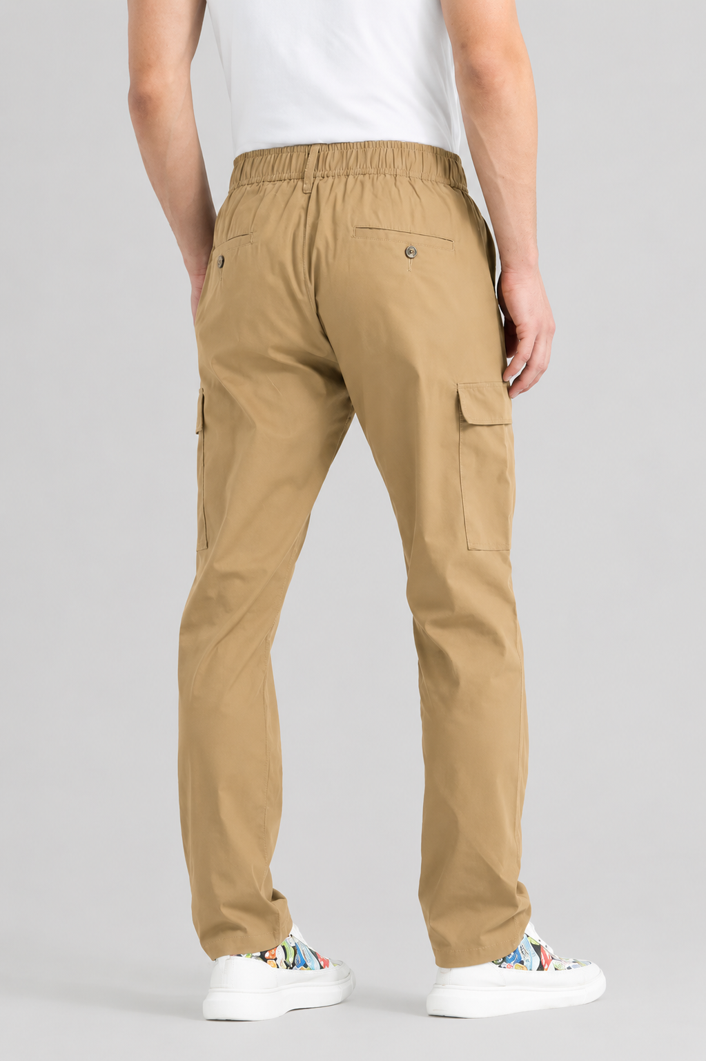 Classic Khaki Utility Cargo Pants