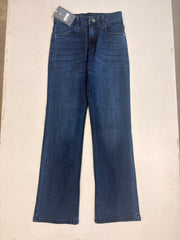 Unisex Classic Dark Blue Denim Jeans