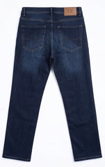 Men's Classic Dark Wash Straight Fit Jeans