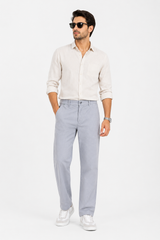 Men's Solid Casual & Formal Pants