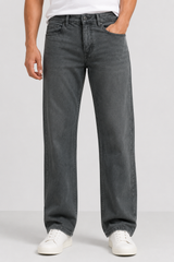 Washed Charcoal Denim Jeans