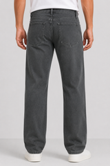 Washed Charcoal Denim Jeans