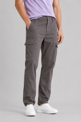 Stone Grey Utility Cargo Pants