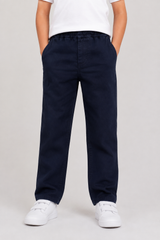Kids Boys Cargo Pants – Elastic Waist Utility Trousers with Multiple Pockets