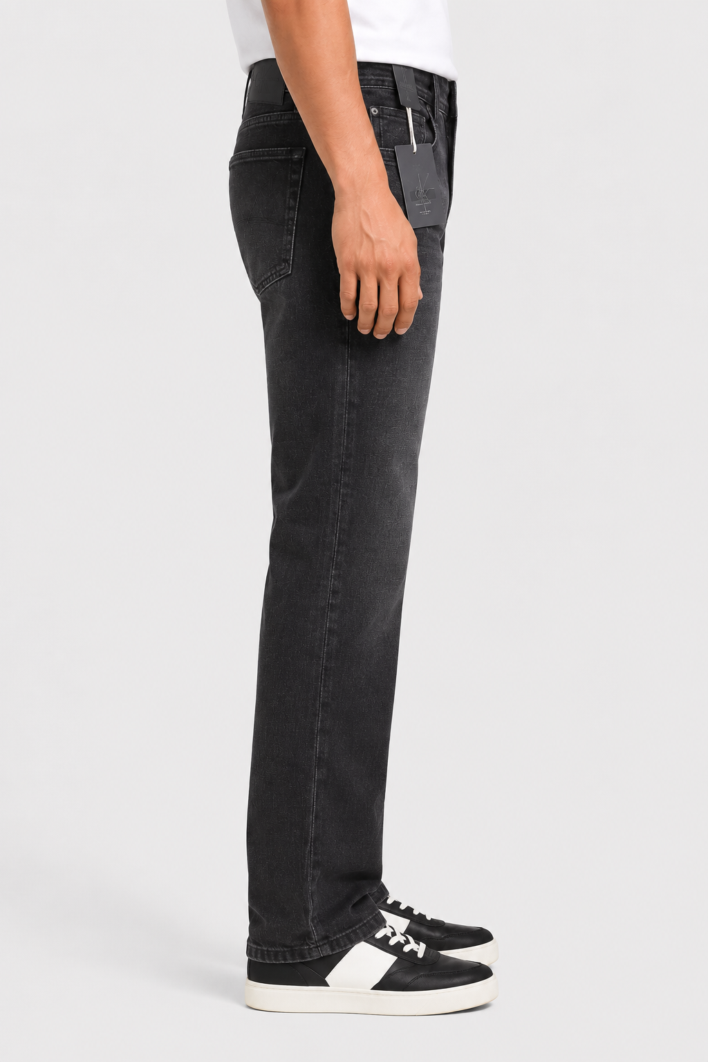 Black Wash Regular Fit Denim Jeans