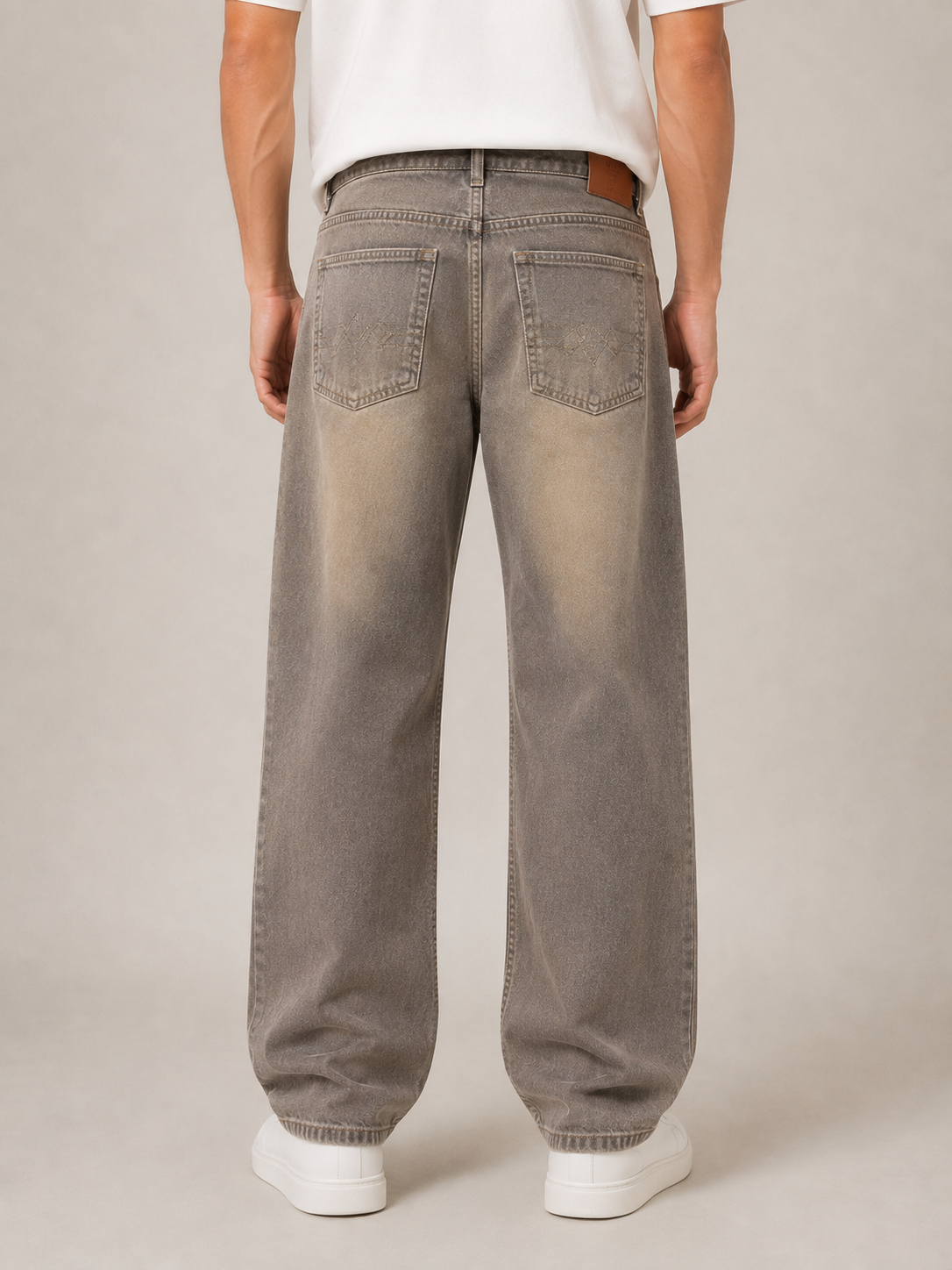 Vintage Earth-Tone Cargo Pants – Classic Everyday Style